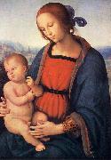 Pietro Perugino Madonna with Child Spain oil painting artist